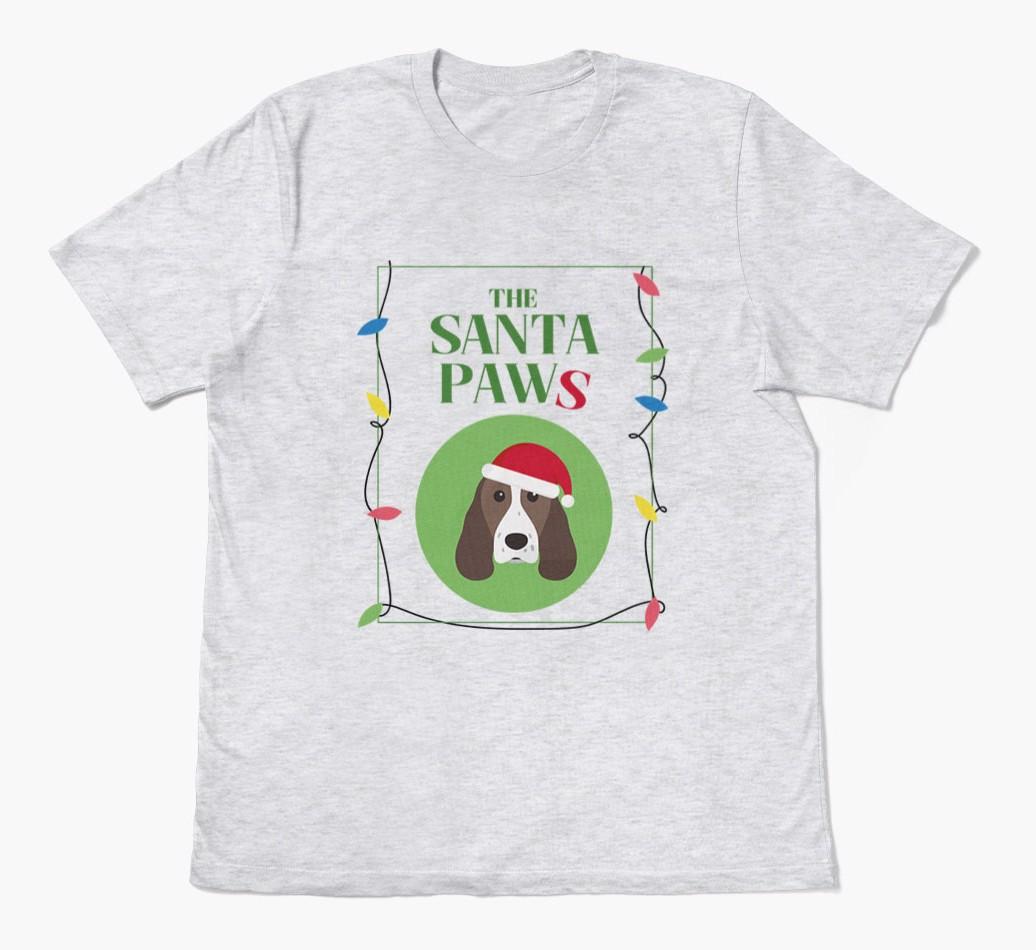 'Santa Paws' - Personalized {breedFullName} Adult T-Shirt