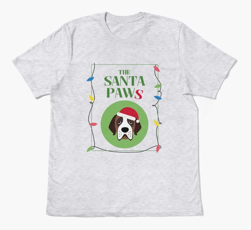 'Santa Paws' - Personalized {breedFullName} Adult T-Shirt