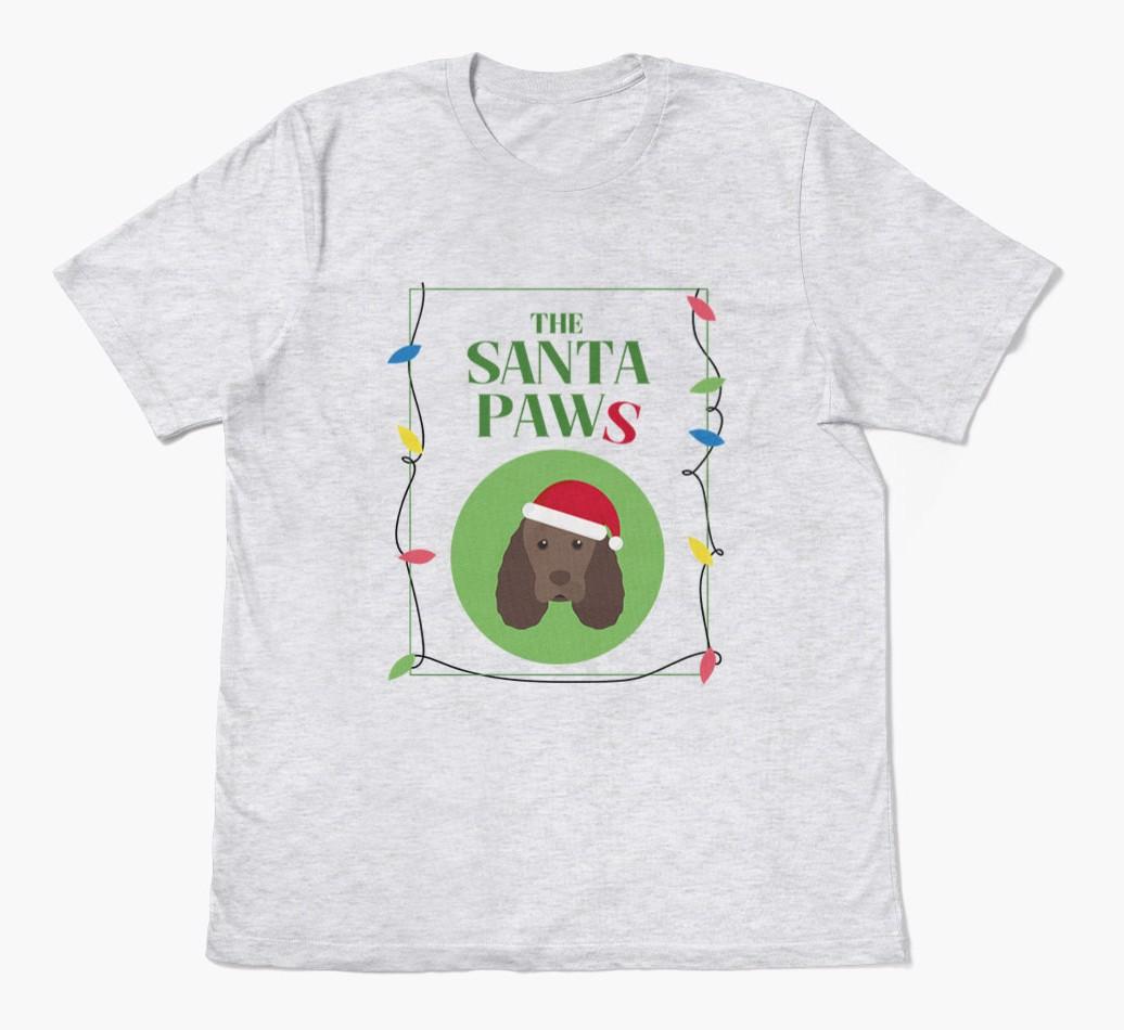 'Santa Paws' - Personalized {breedFullName} Adult T-Shirt