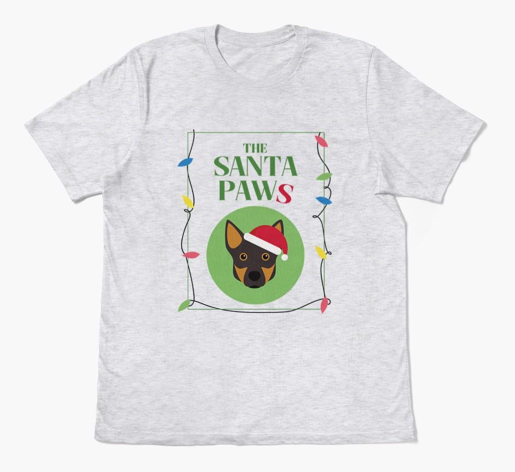 'Santa Paws' - Personalized {breedFullName} Adult T-Shirt