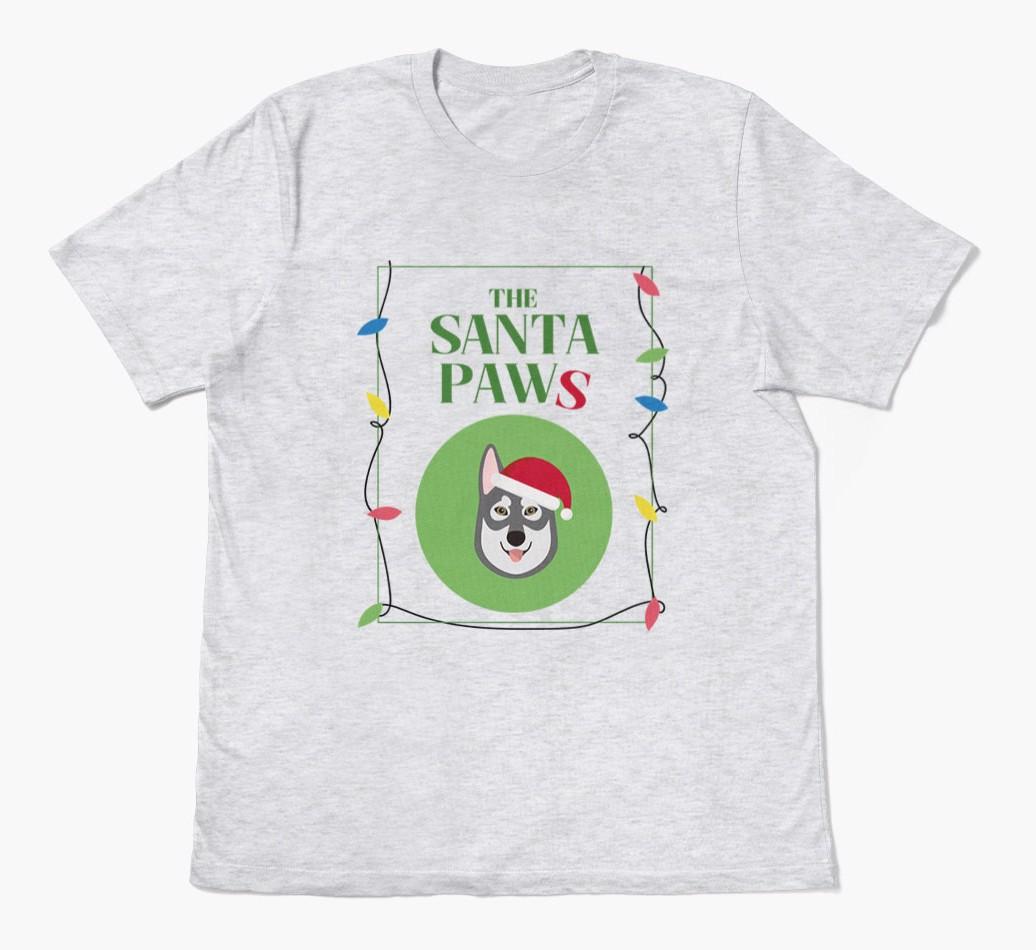 'Santa Paws' - Personalized {breedFullName} Adult T-Shirt
