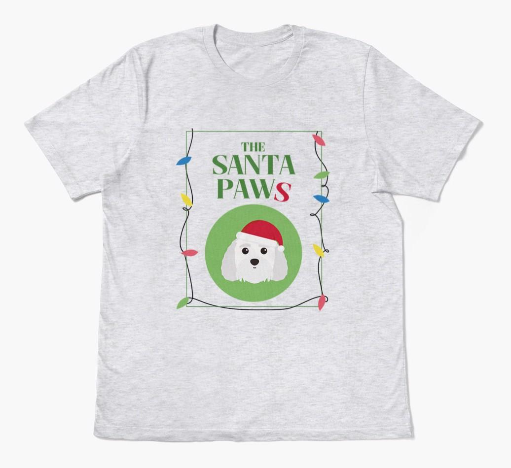 'Santa Paws' - Personalized {breedFullName} Adult T-Shirt