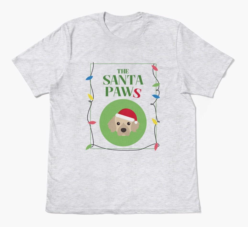 'Santa Paws' - Personalized {breedFullName} Adult T-Shirt