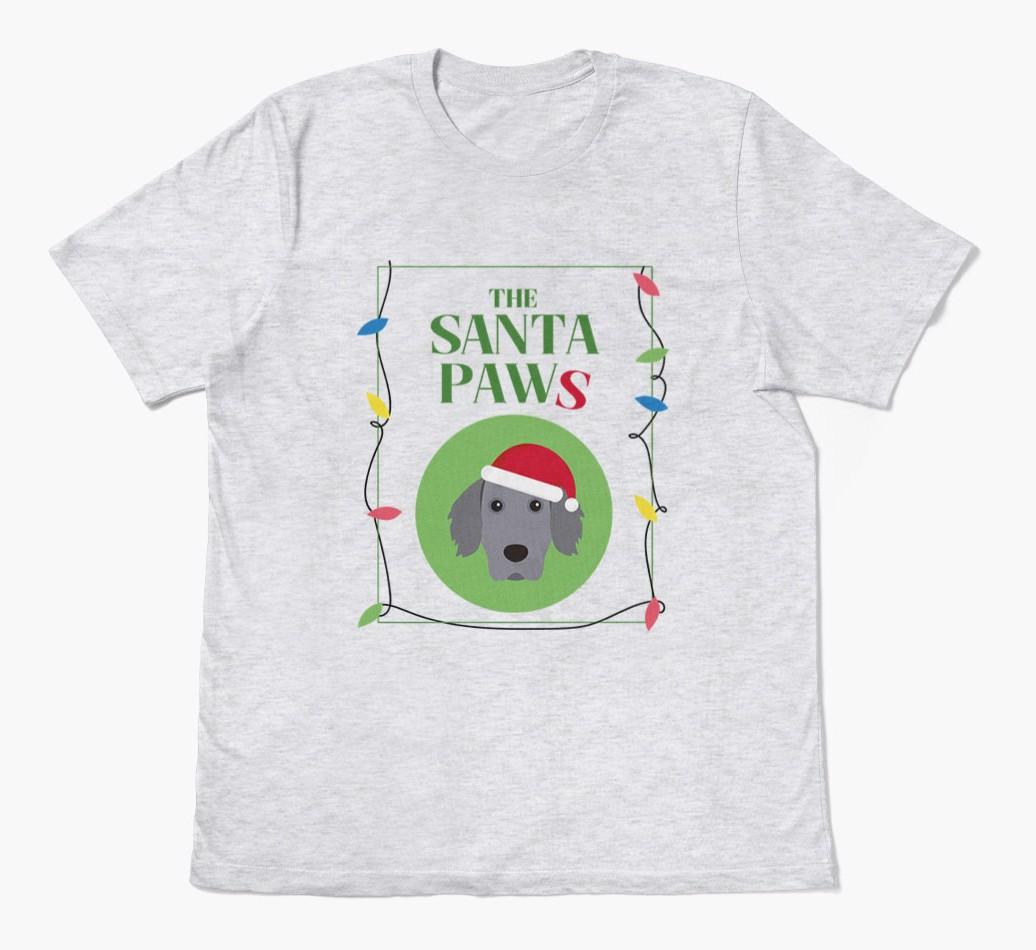 'Santa Paws' - Personalized {breedFullName} Adult T-Shirt