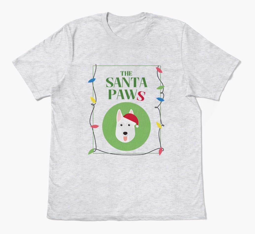 'Santa Paws' - Personalized {breedFullName} Adult T-Shirt