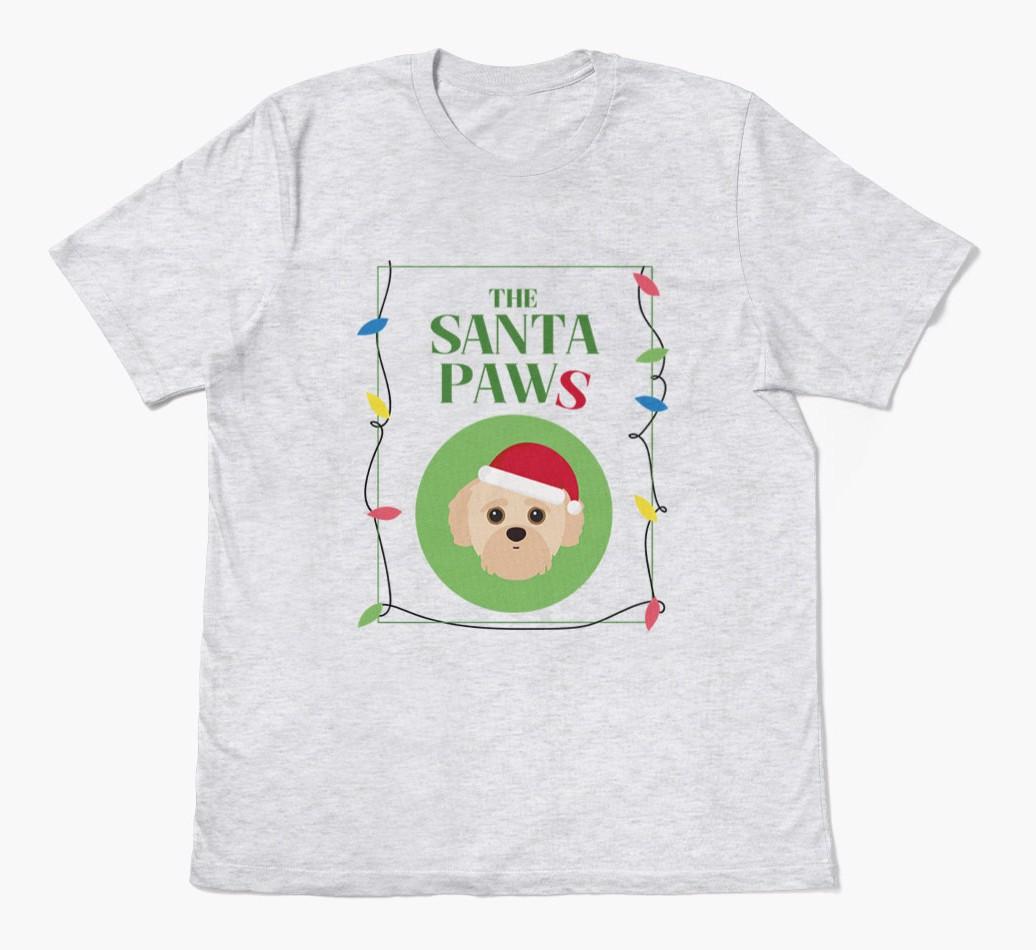 'Santa Paws' - Personalized {breedFullName} Adult T-Shirt