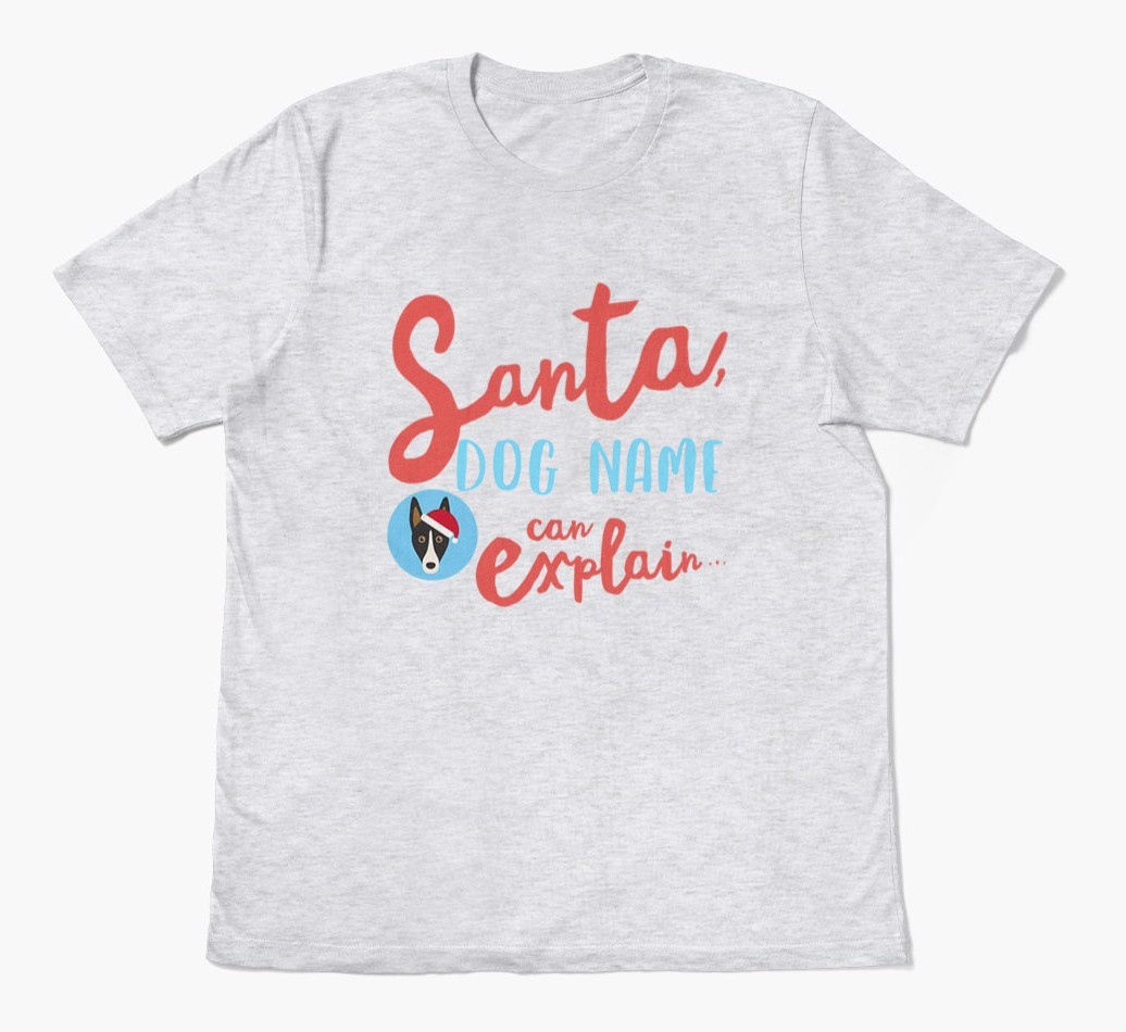 '{dogsName} Can Explain' - Personalized {breedFullName} Adult T-Shirt
