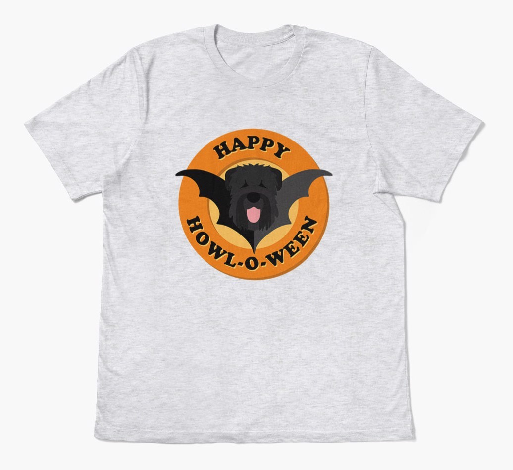 'Happy Howl-o-ween' - Personalized {breedFullName} T-Shirt