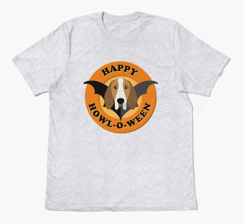 'Happy Howl-o-ween' - Personalized {breedFullName} T-Shirt