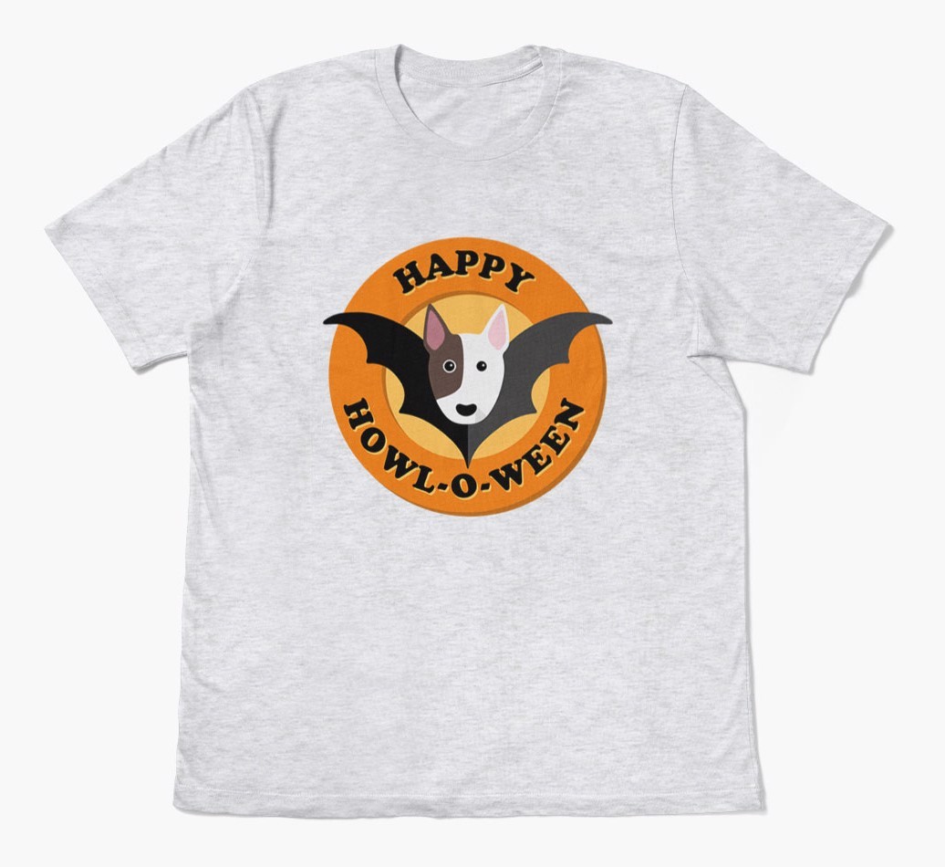 'Happy Howl-o-ween' - Personalized {breedFullName} T-Shirt