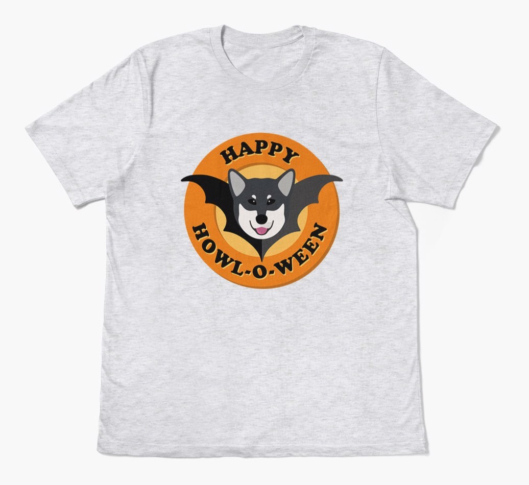 'Happy Howl-o-ween' - Personalized {breedFullName} T-Shirt