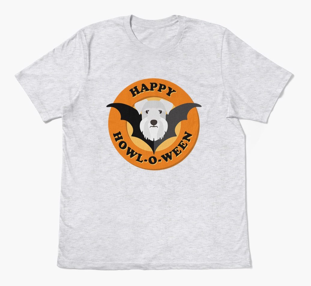 'Happy Howl-o-ween' - Personalized {breedFullName} T-Shirt