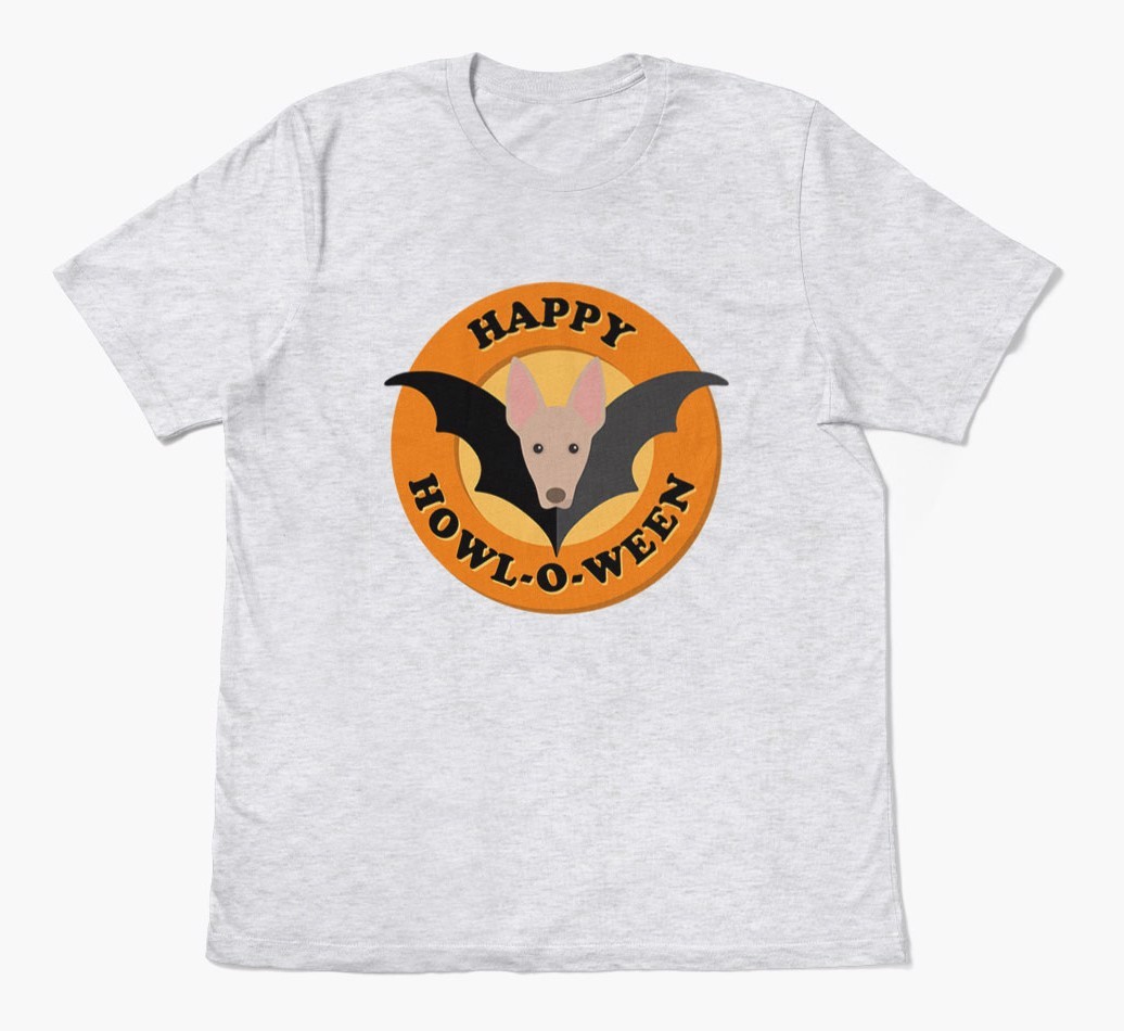 'Happy Howl-o-ween' - Personalized {breedFullName} T-Shirt