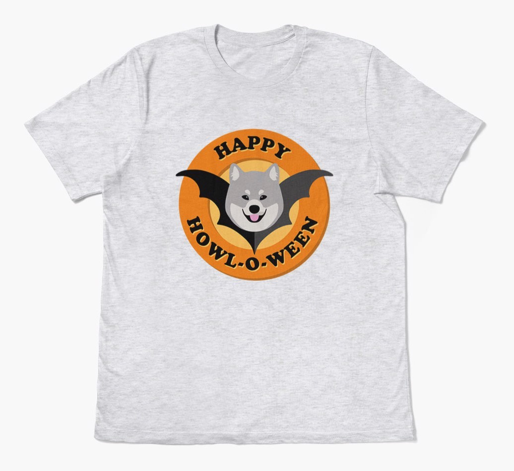 'Happy Howl-o-ween' - Personalized {breedFullName} T-Shirt