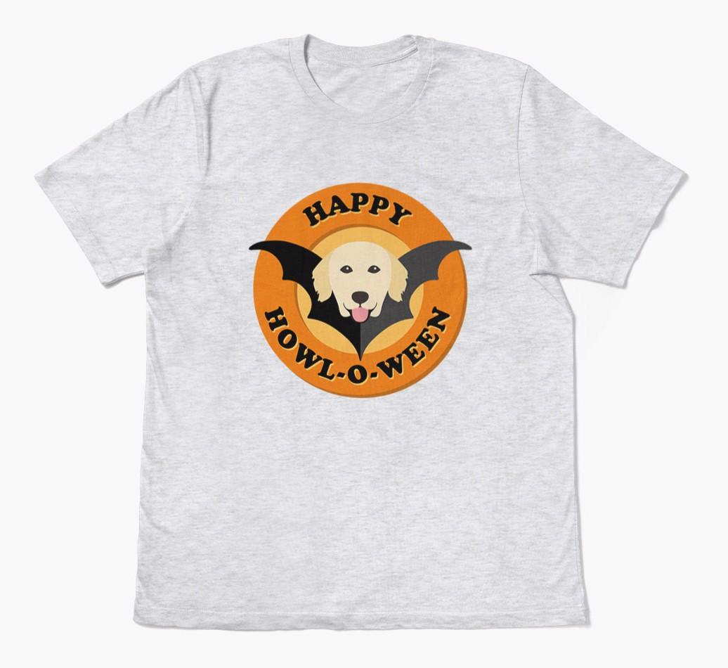 'Happy Howl-o-ween' - Personalized {breedFullName} T-Shirt