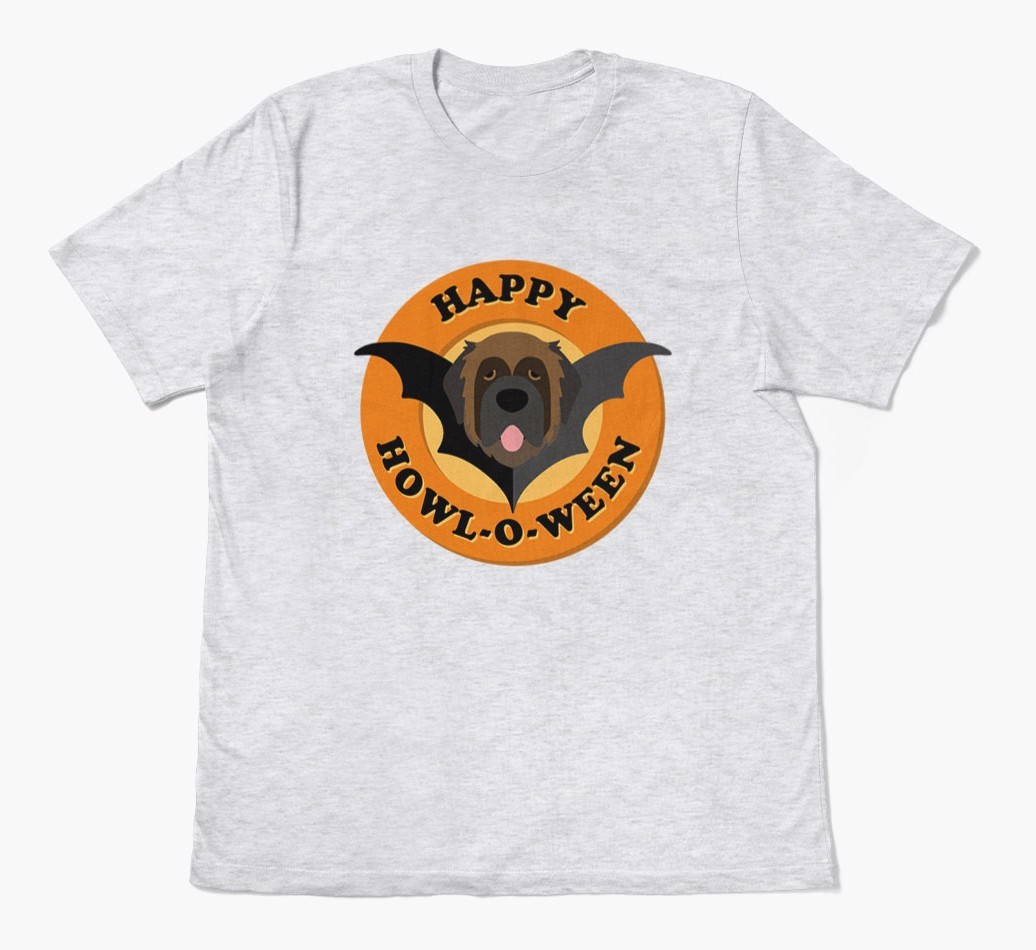 'Happy Howl-o-ween' - Personalized {breedFullName} T-Shirt