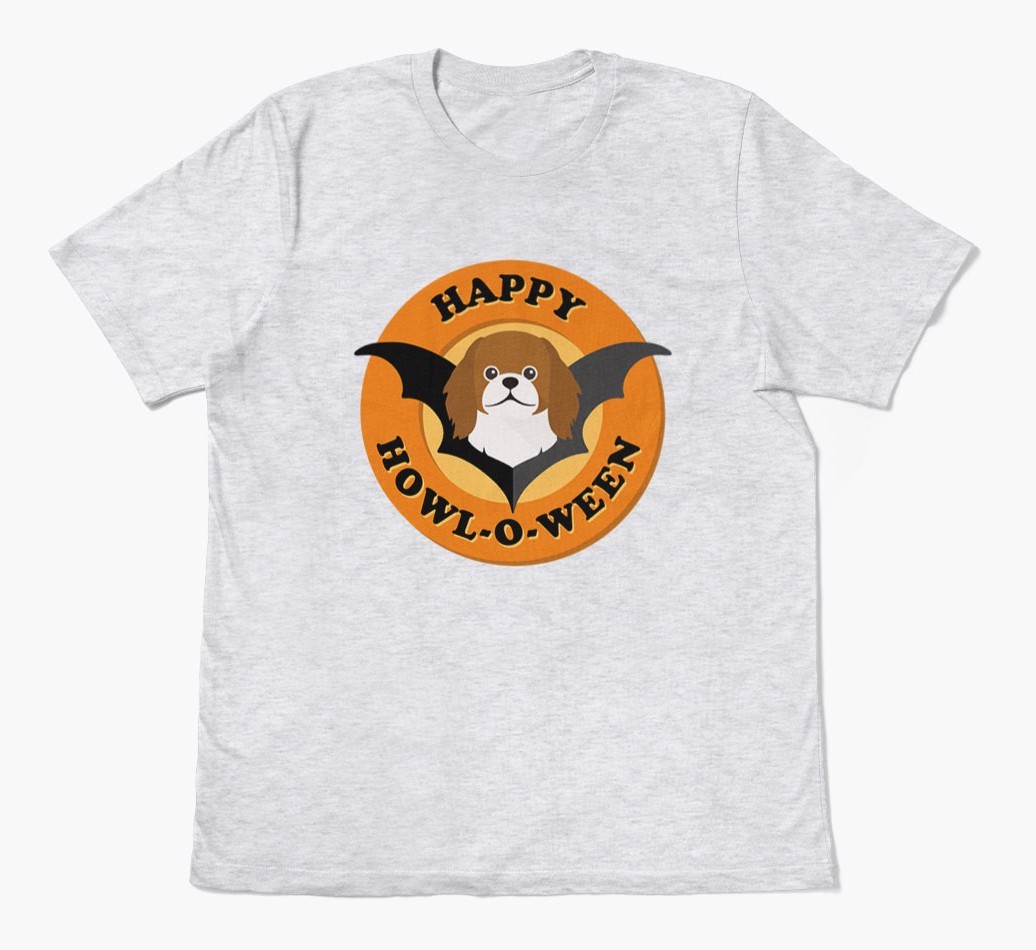 'Happy Howl-o-ween' - Personalized {breedFullName} T-Shirt