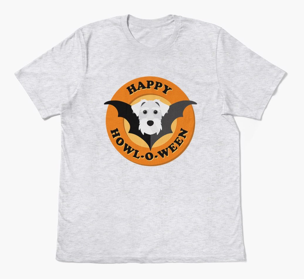 'Happy Howl-o-ween' - Personalized {breedFullName} T-Shirt