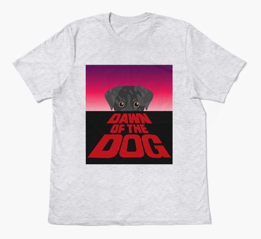Dawn of the Dog: Personalized {breedFullName} T-Shirt