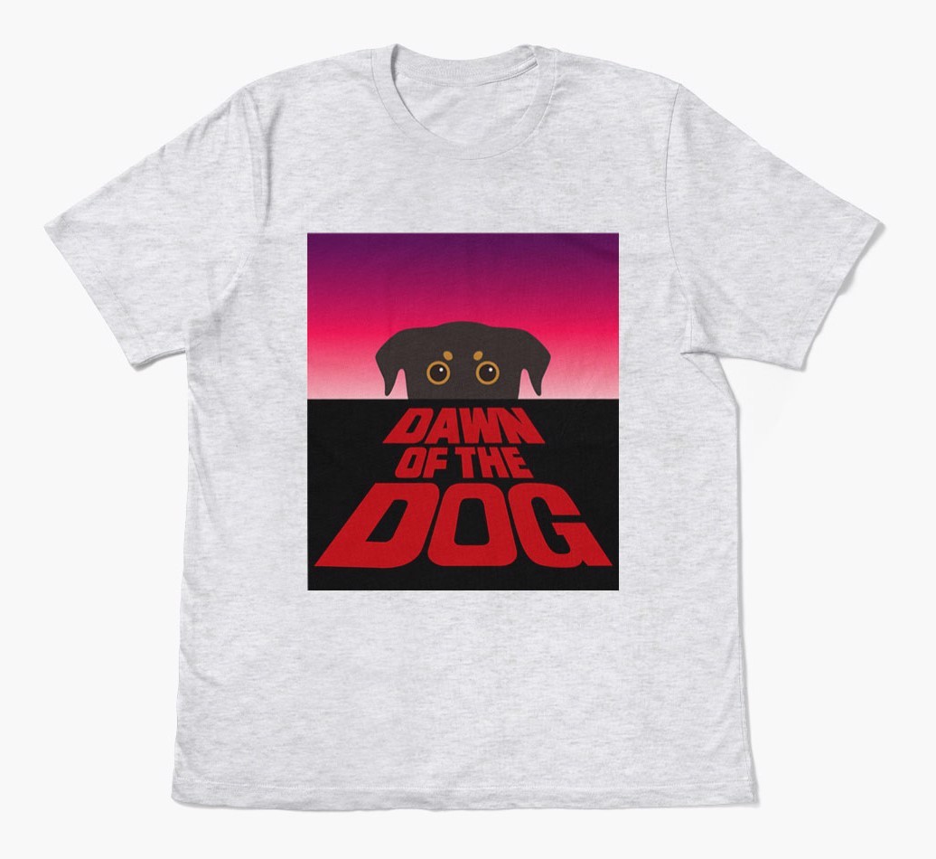 Dawn of the Dog: Personalized {breedFullName} T-Shirt