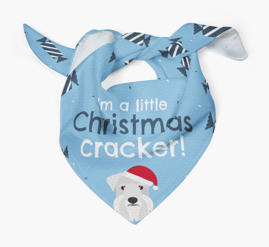 'Christmas Cracker' - Personalized {breedFullName} Bandana