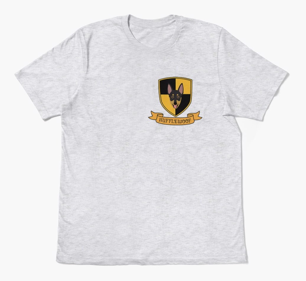Hufflewoof: Personalised {breedFullName} T-Shirt