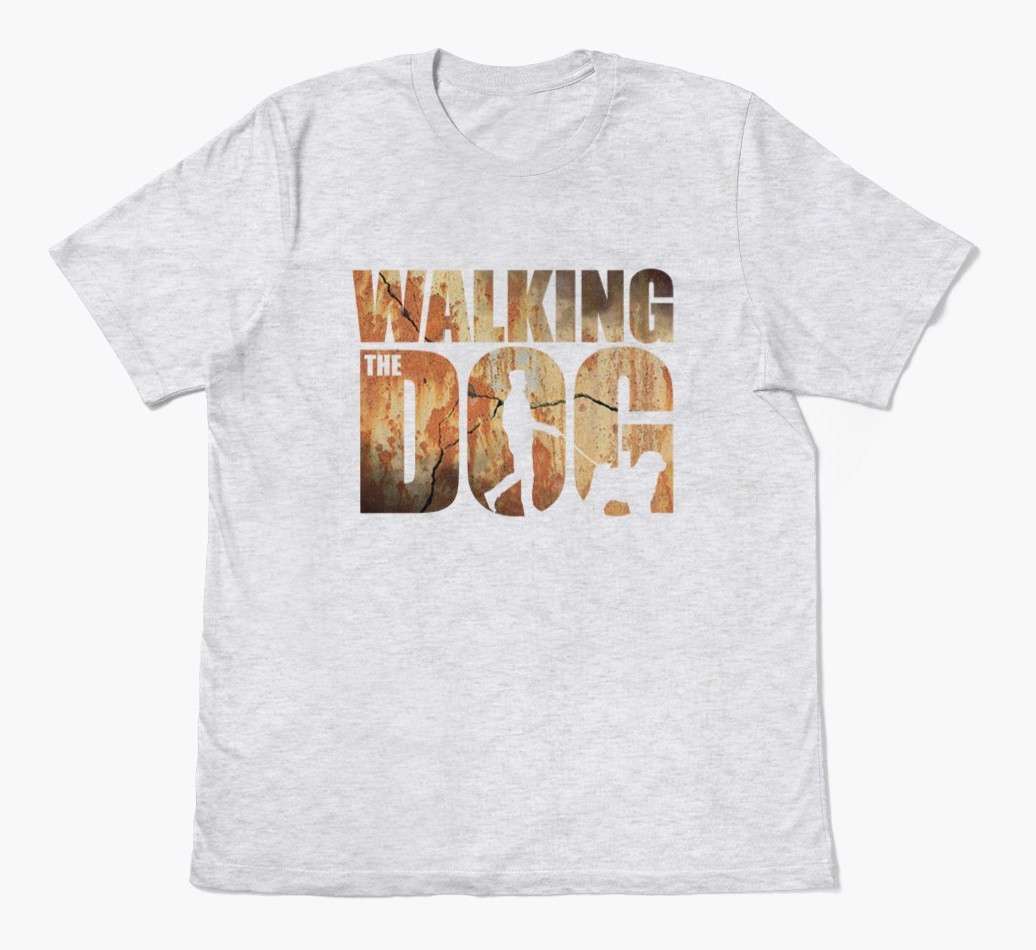 Walking the Dog: Personalized {breedFullName} T-Shirt