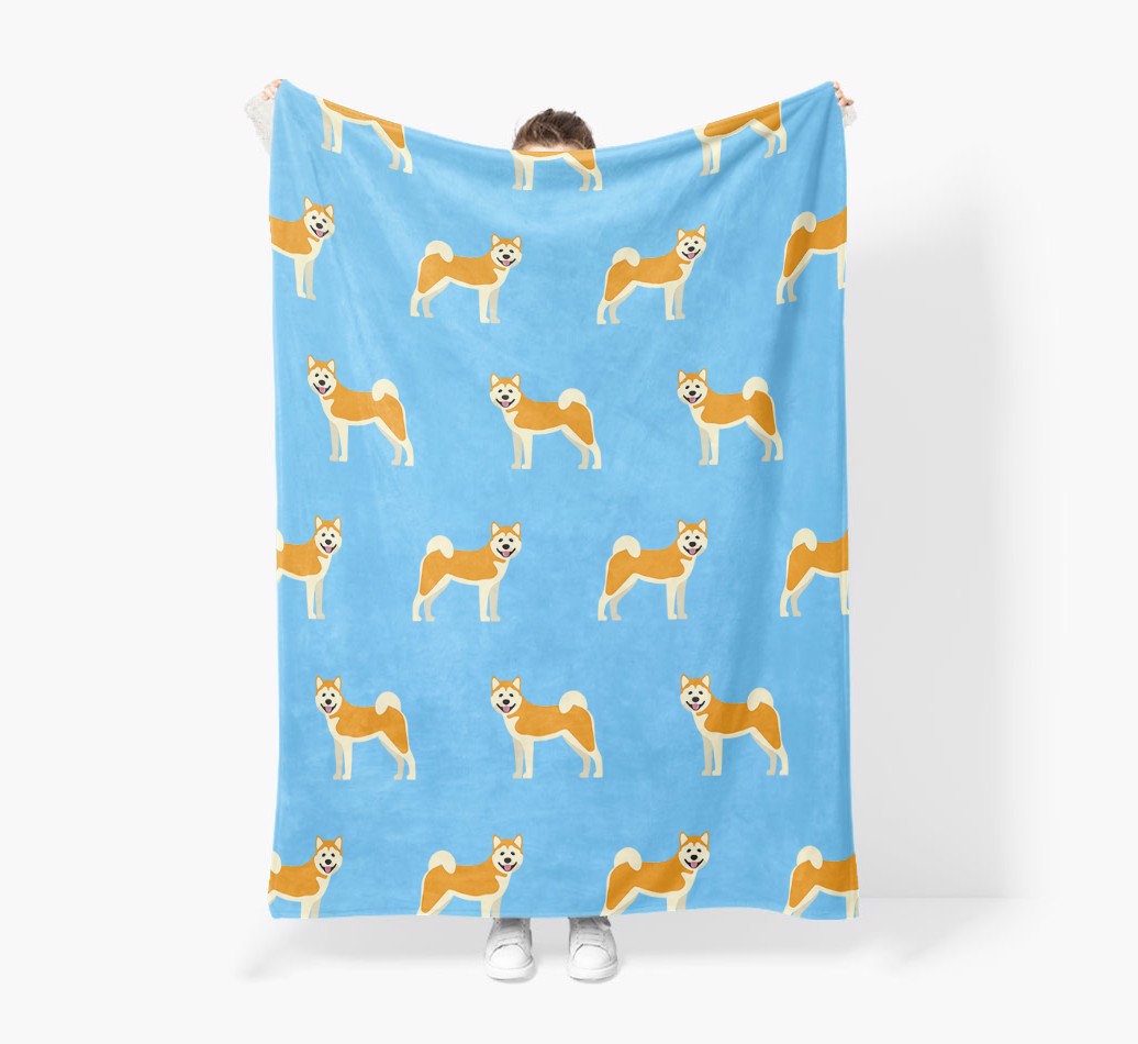 '{breedFullName} Icon Patter' - Personalised Snuggle Blanket