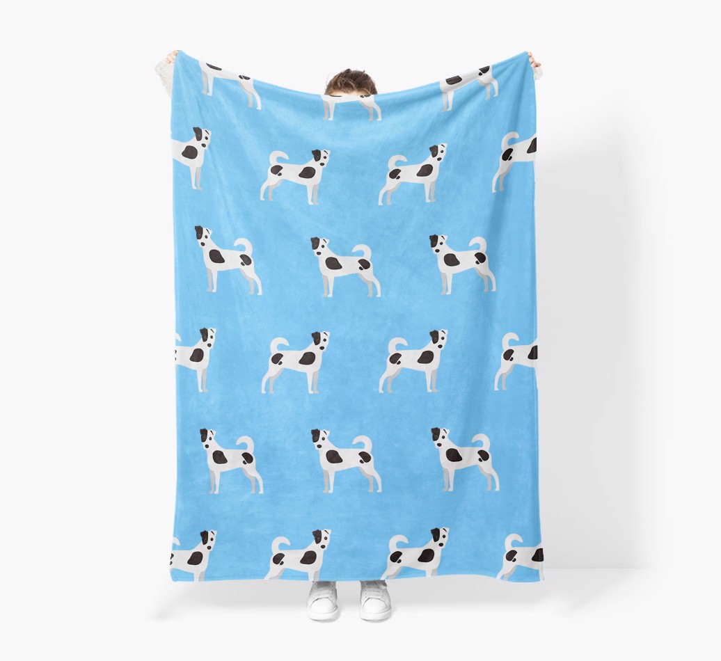 '{breedFullName} Icon Patter' - Personalised Snuggle Blanket