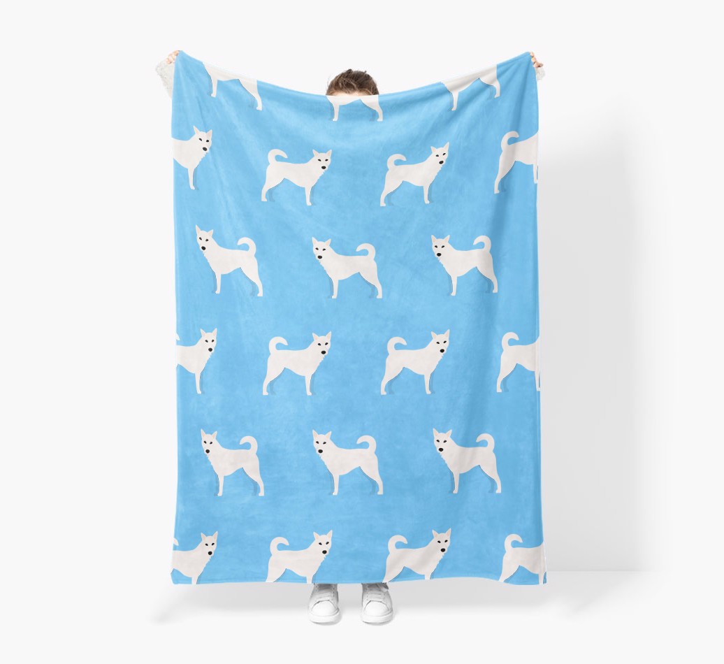 '{breedFullName} Icon Patter' - Personalised Snuggle Blanket