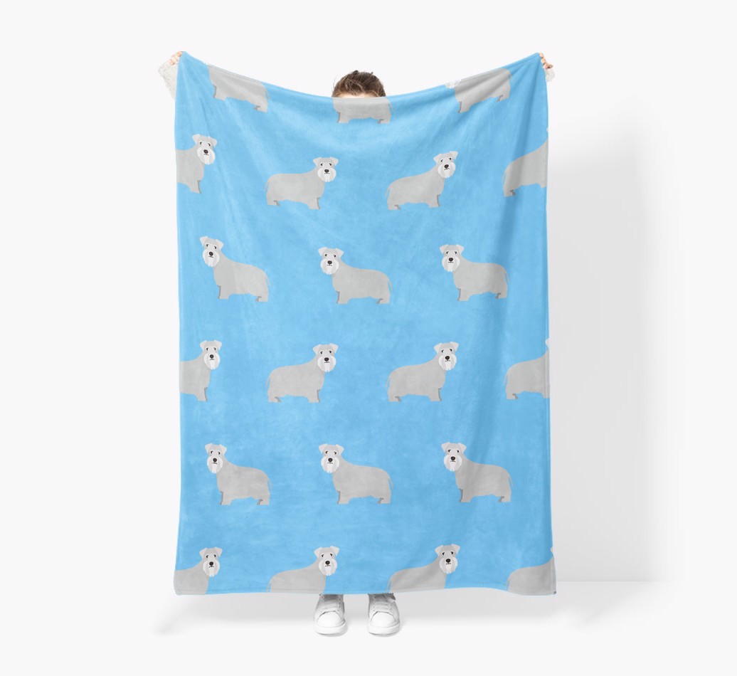 '{breedFullName} Icon Patter' - Personalised Snuggle Blanket
