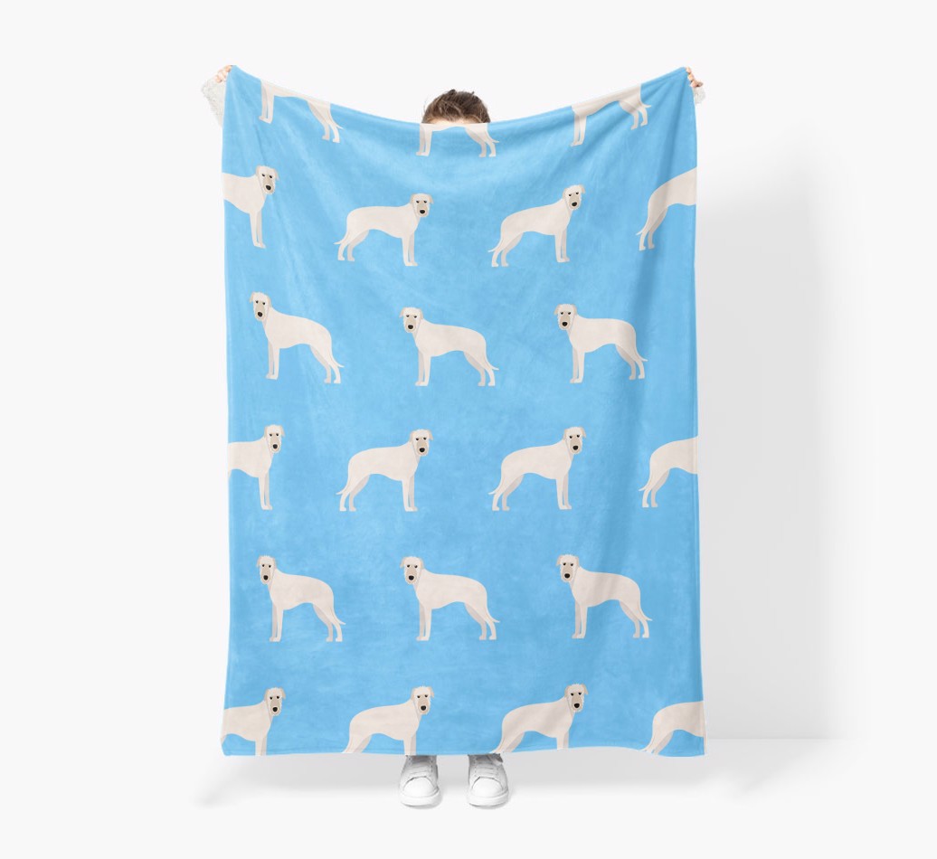 '{breedFullName} Icon Patter' - Personalised Snuggle Blanket