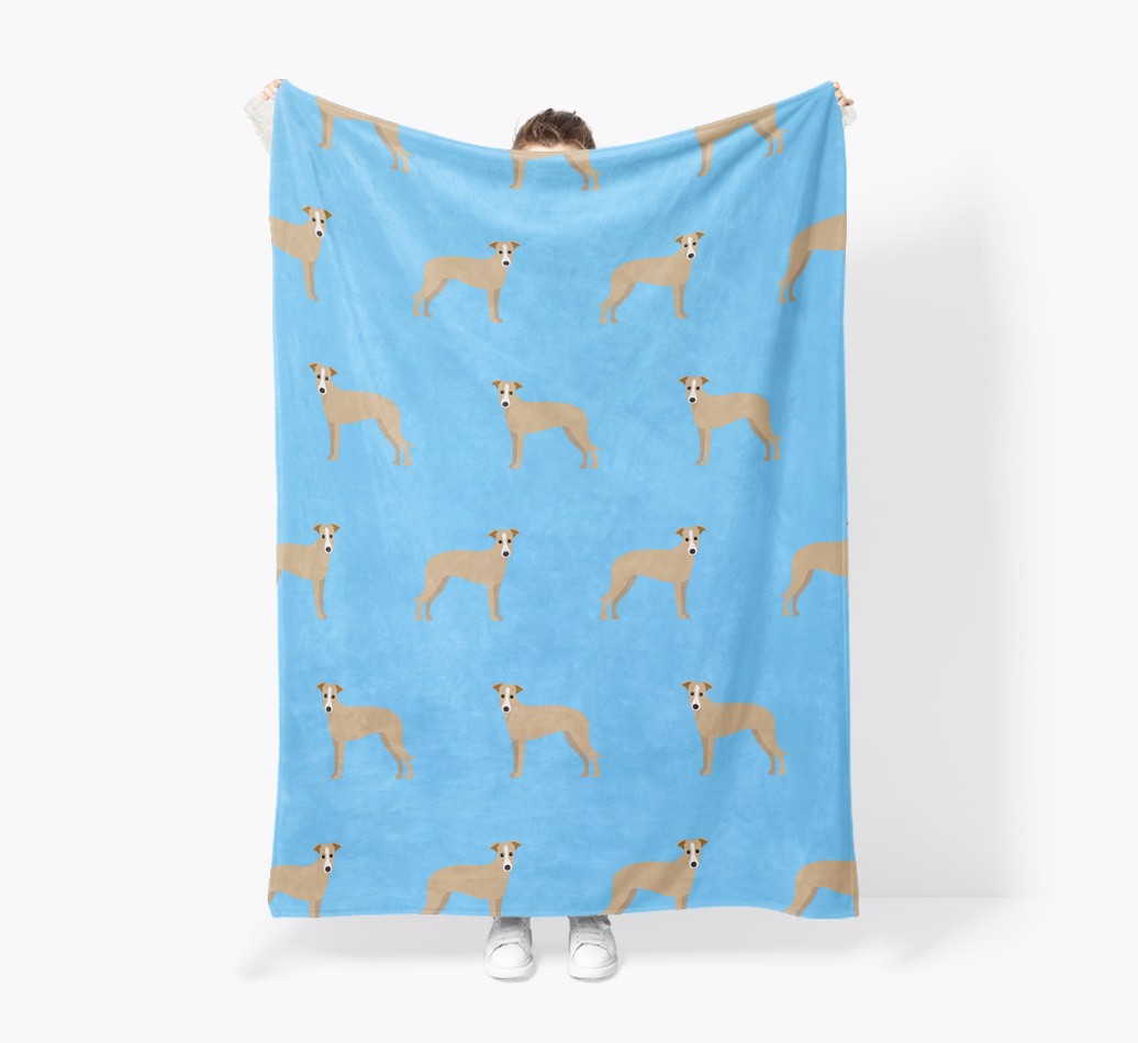 '{breedFullName} Icon Patter' - Personalised Snuggle Blanket