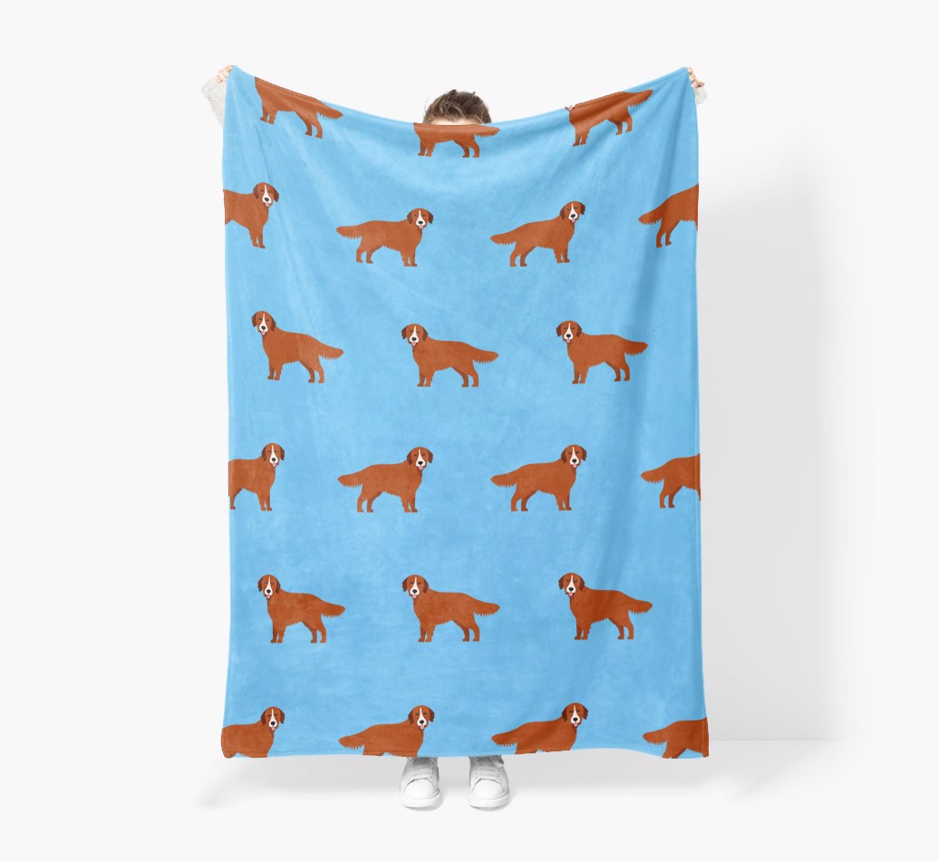 '{breedFullName} Icon Patter' - Personalised Snuggle Blanket