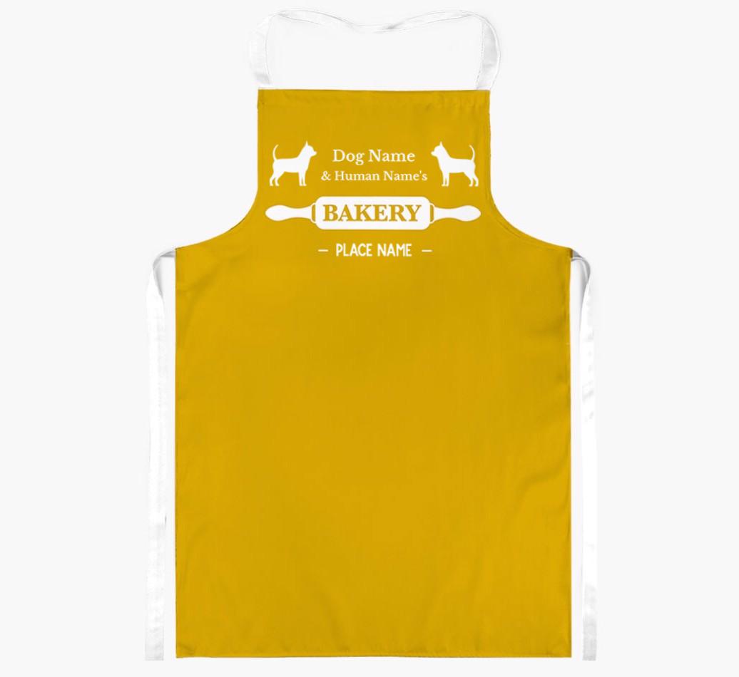 Dog's Bakery: Personalized {breedFullName} Apron 