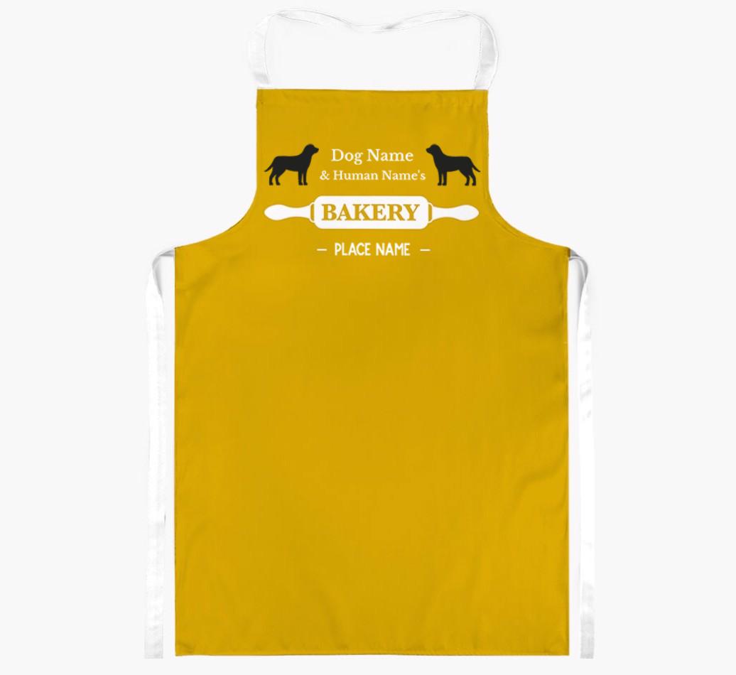 Dog's Bakery: Personalized {breedFullName} Apron 