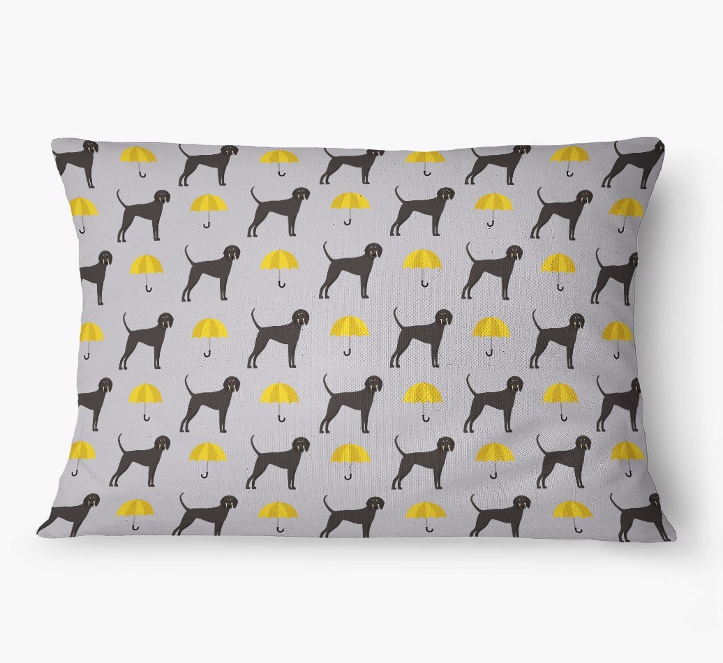 'Umbrella Pattern' - Personalized {breedFullName} Dog Bed