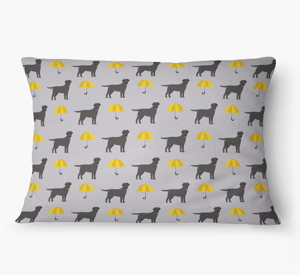 'Umbrella Pattern' - Personalized {breedFullName} Dog Bed