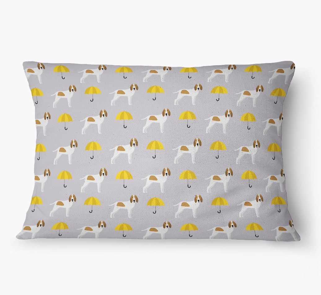 'Umbrella Pattern' - Personalized {breedFullName} Dog Bed