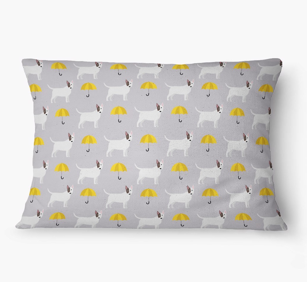 'Umbrella Pattern' - Personalised {breedFullName} Dog Bed