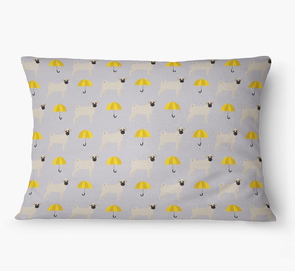 'Umbrella Pattern' - Personalized {breedFullName} Dog Bed