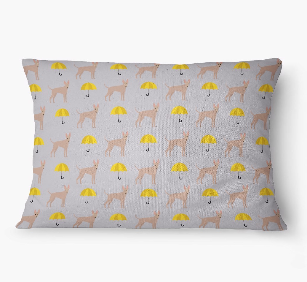 'Umbrella Pattern' - Personalized {breedFullName} Dog Bed