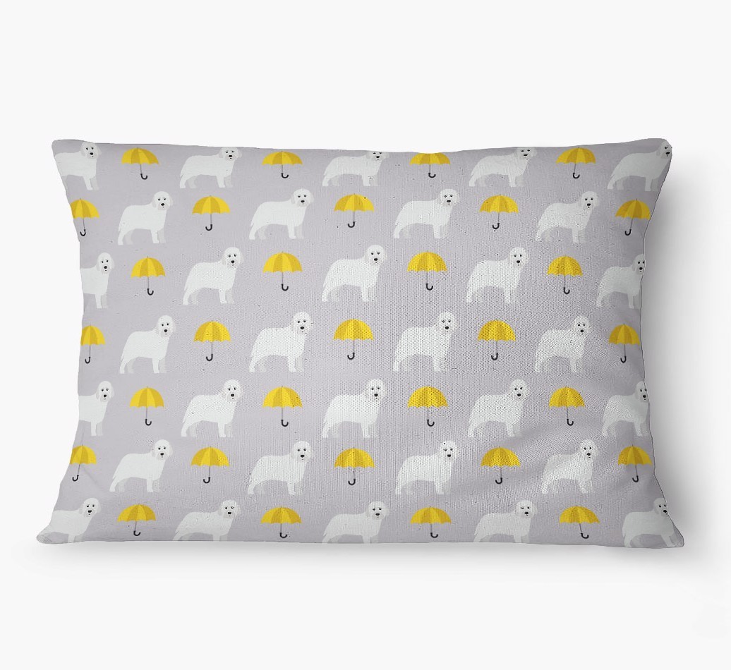 'Umbrella Pattern' - Personalized {breedFullName} Dog Bed