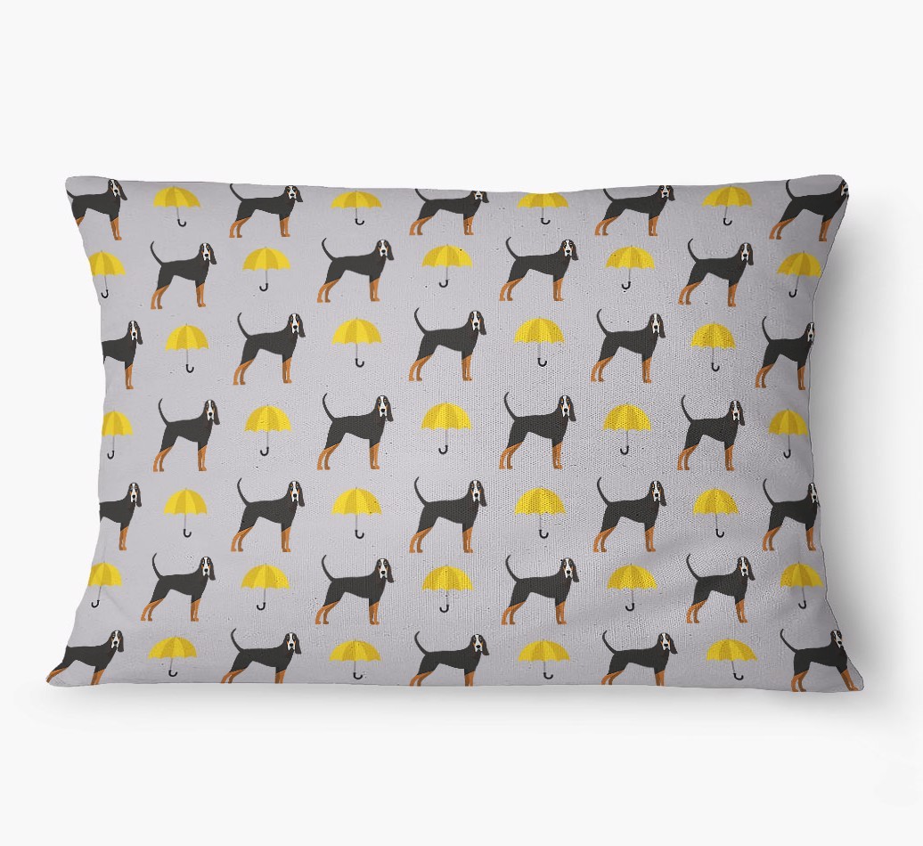 'Umbrella Pattern' - Personalized {breedFullName} Dog Bed