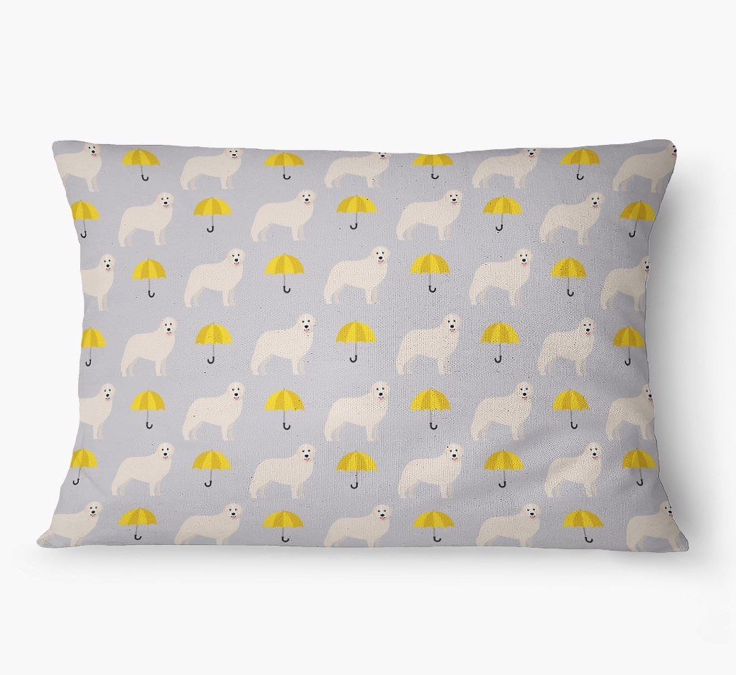 'Umbrella Pattern' - Personalized {breedFullName} Dog Bed