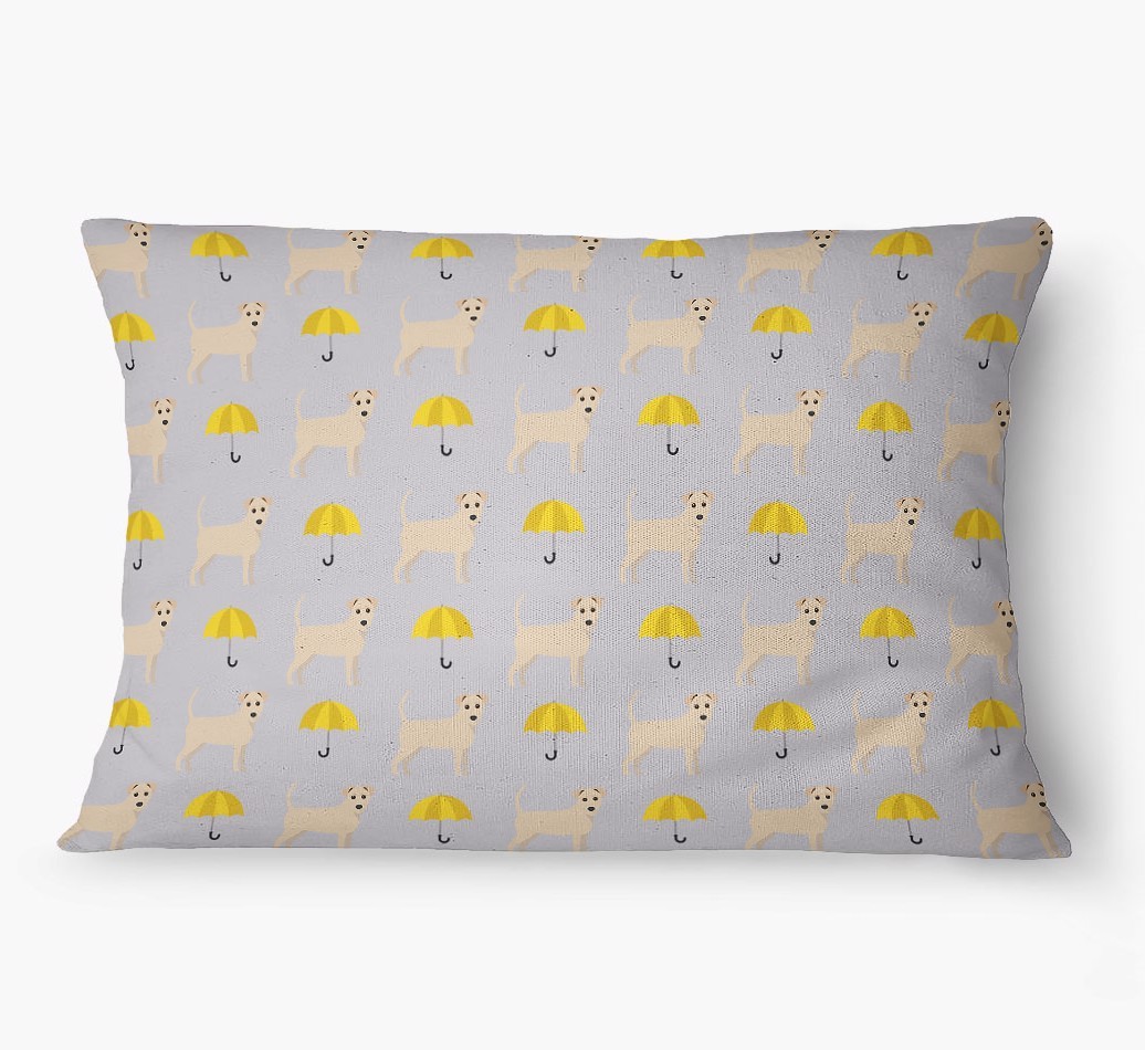 'Umbrella Pattern' - Personalized {breedFullName} Dog Bed