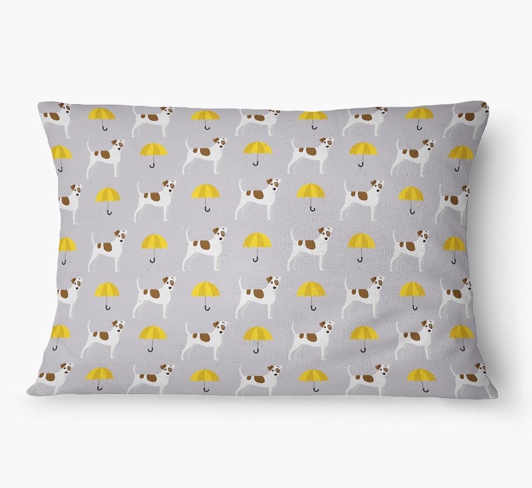 'Umbrella Pattern' - Personalized {breedFullName} Dog Bed