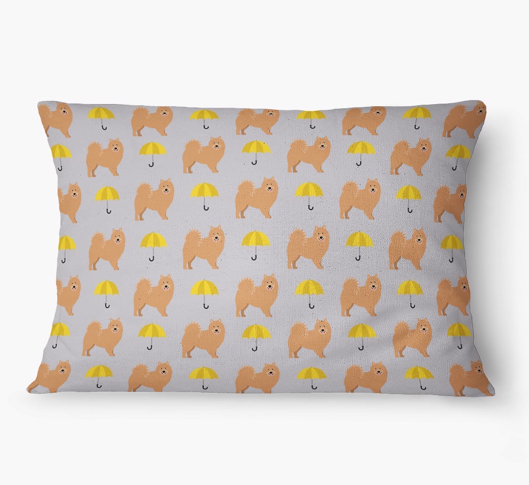 'Umbrella Pattern' - Personalized {breedFullName} Dog Bed