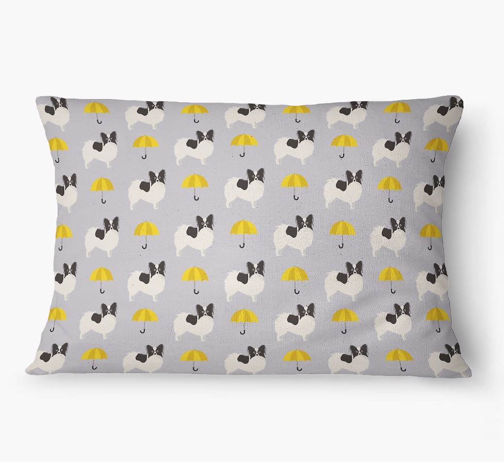 'Umbrella Pattern' - Personalized {breedFullName} Dog Bed