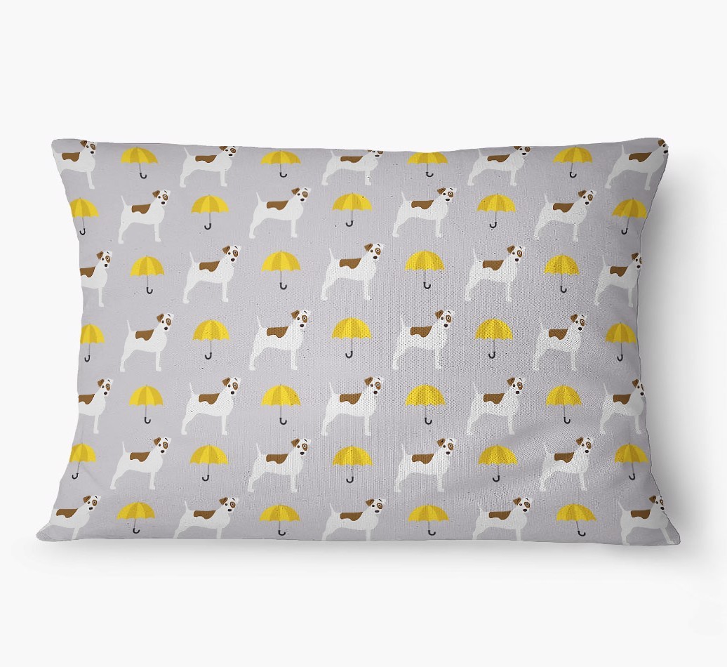 'Umbrella Pattern' - Personalized {breedFullName} Dog Bed